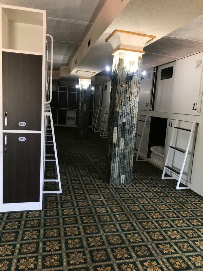 Capsule Hotel Technocave Bishkek Exterior photo