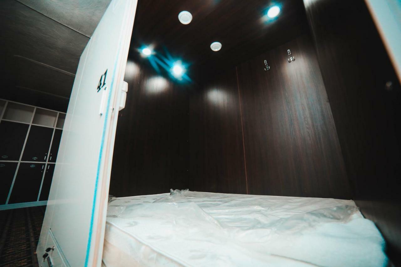 Capsule Hotel Technocave Bishkek Exterior photo